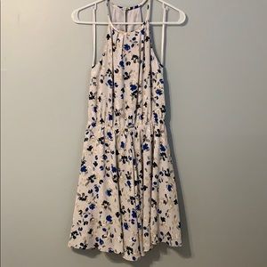 Banana Republic grey flowered dress